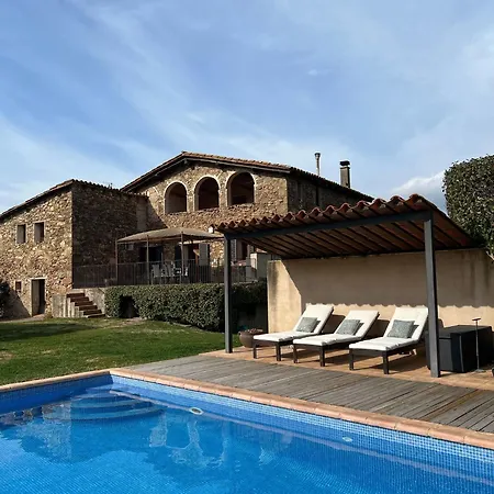 Masia Quelet La Vall de Bianya Exterior photo
